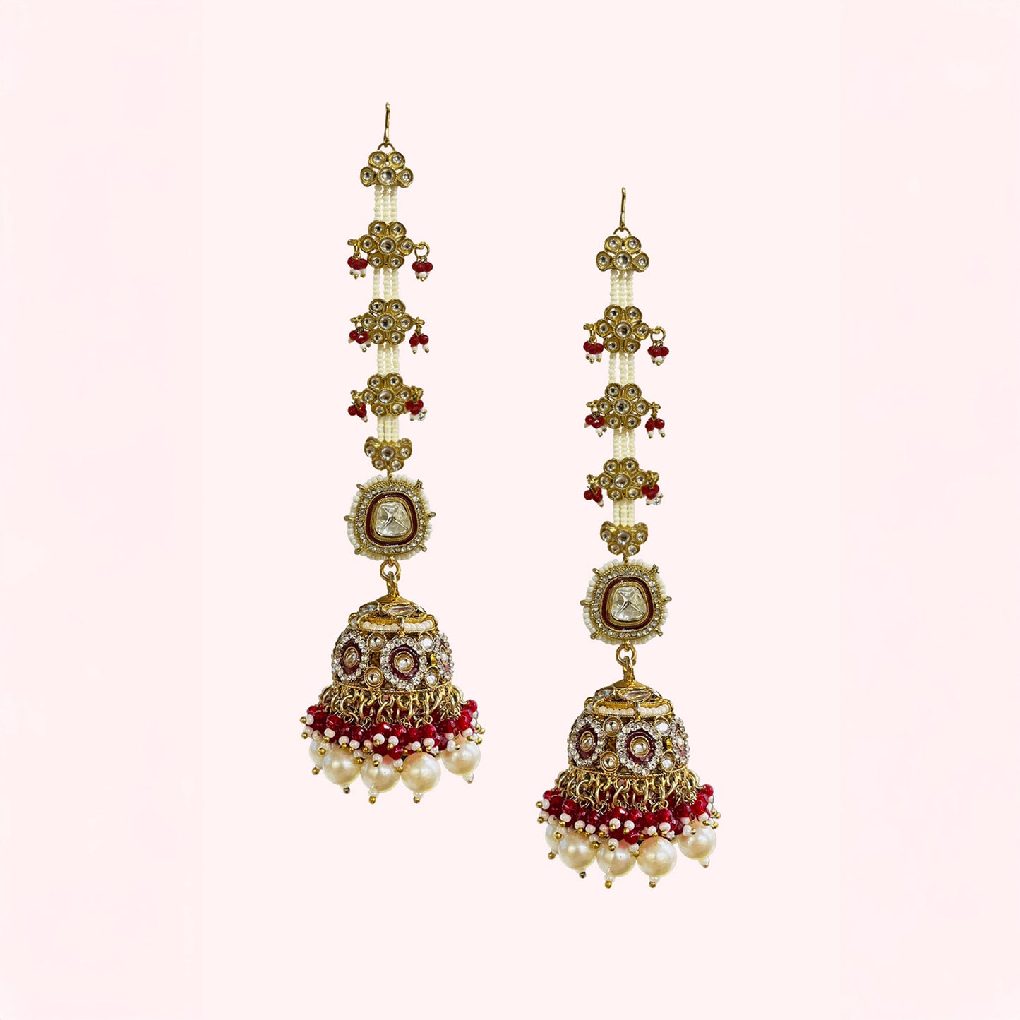 Samira Ruby  Pearl Jhumka