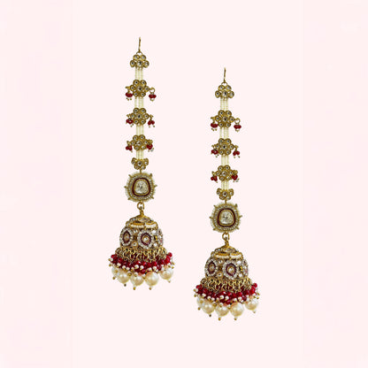Samira Ruby  Pearl Jhumka