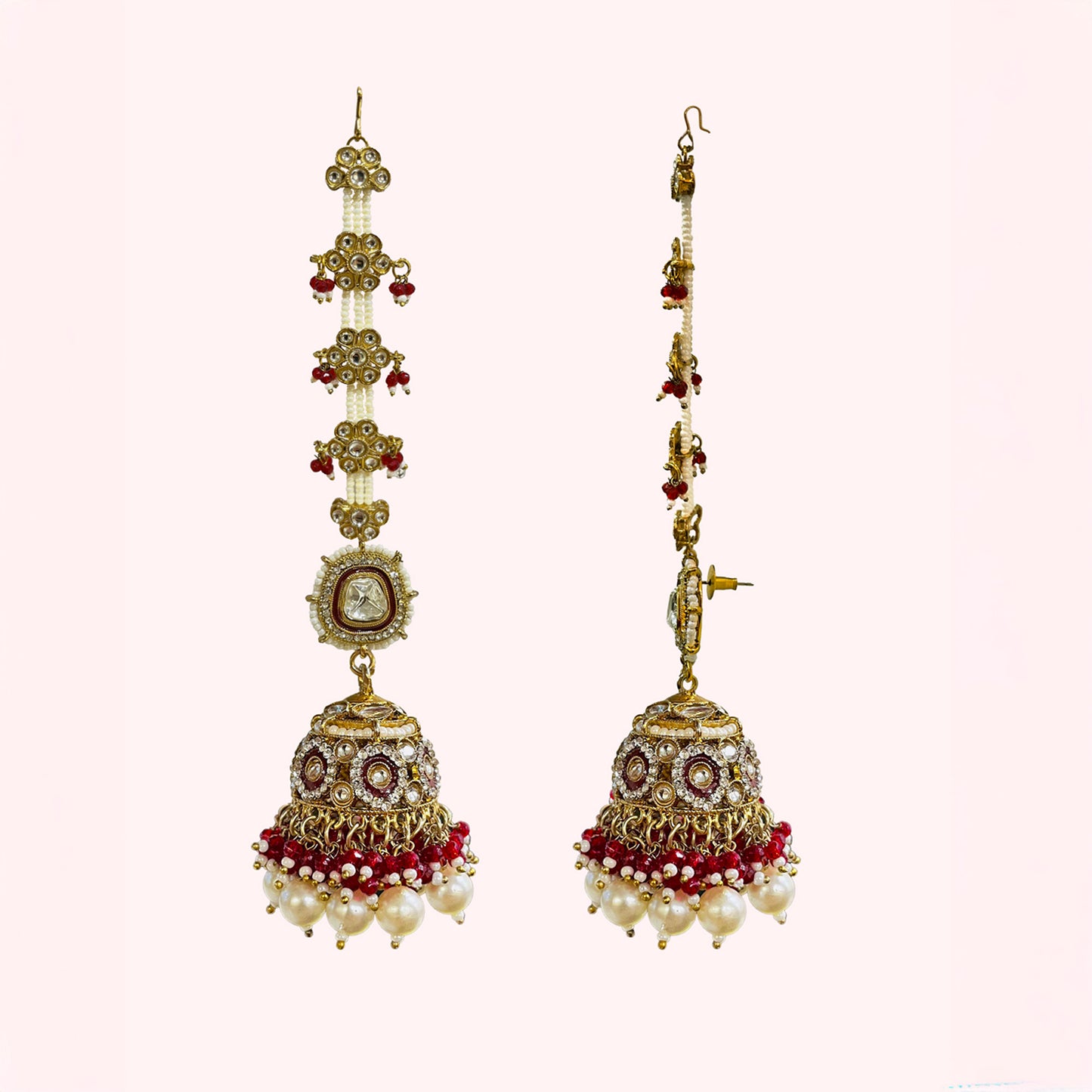 Samira Ruby  Pearl Jhumka