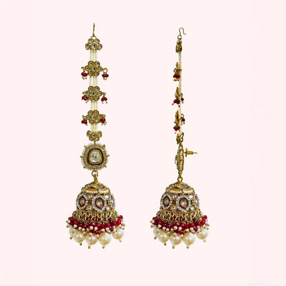 Samira Ruby  Pearl Jhumka