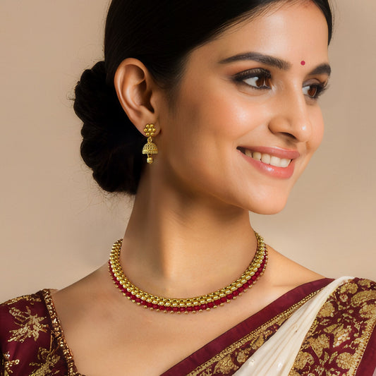 Amya Thushi Necklace Set