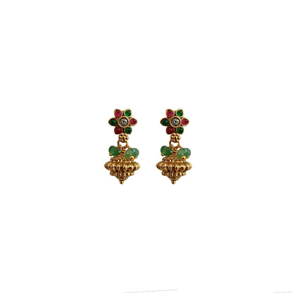 Saanvi Floral Necklace Set