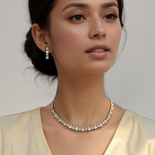 Mia Tennis Necklace Set