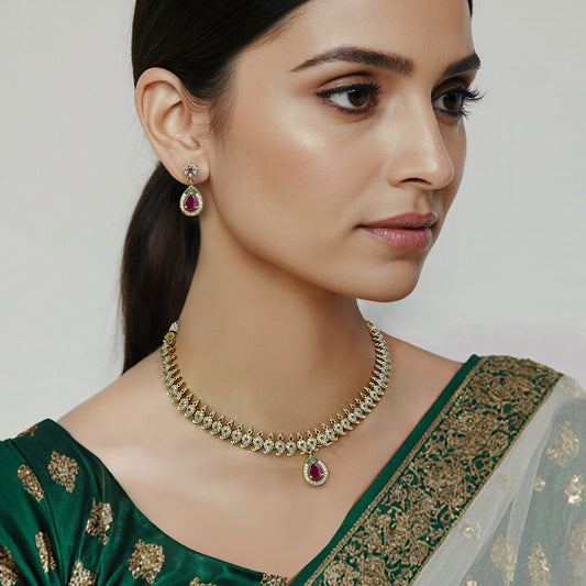 Nandini Drop Necklace