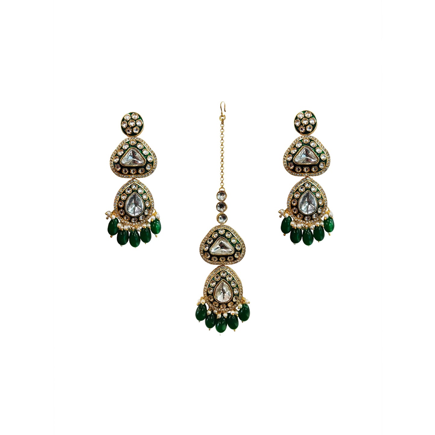 Kavya Earring Mangtika Set