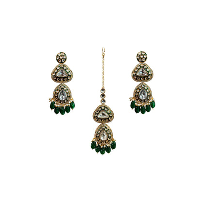 Kavya Earring Mangtika Set