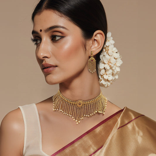 Mohana Waterfall Choker set