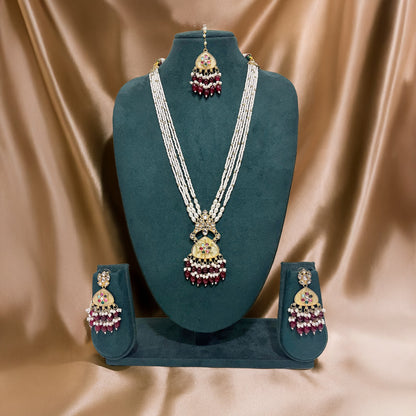 Raya Beaded Necklace Set