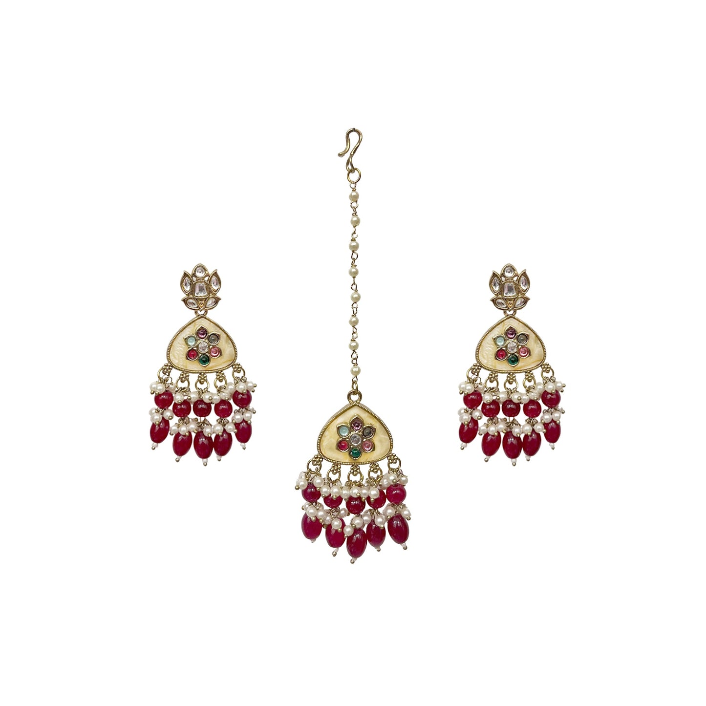 Raya Beaded Necklace Set