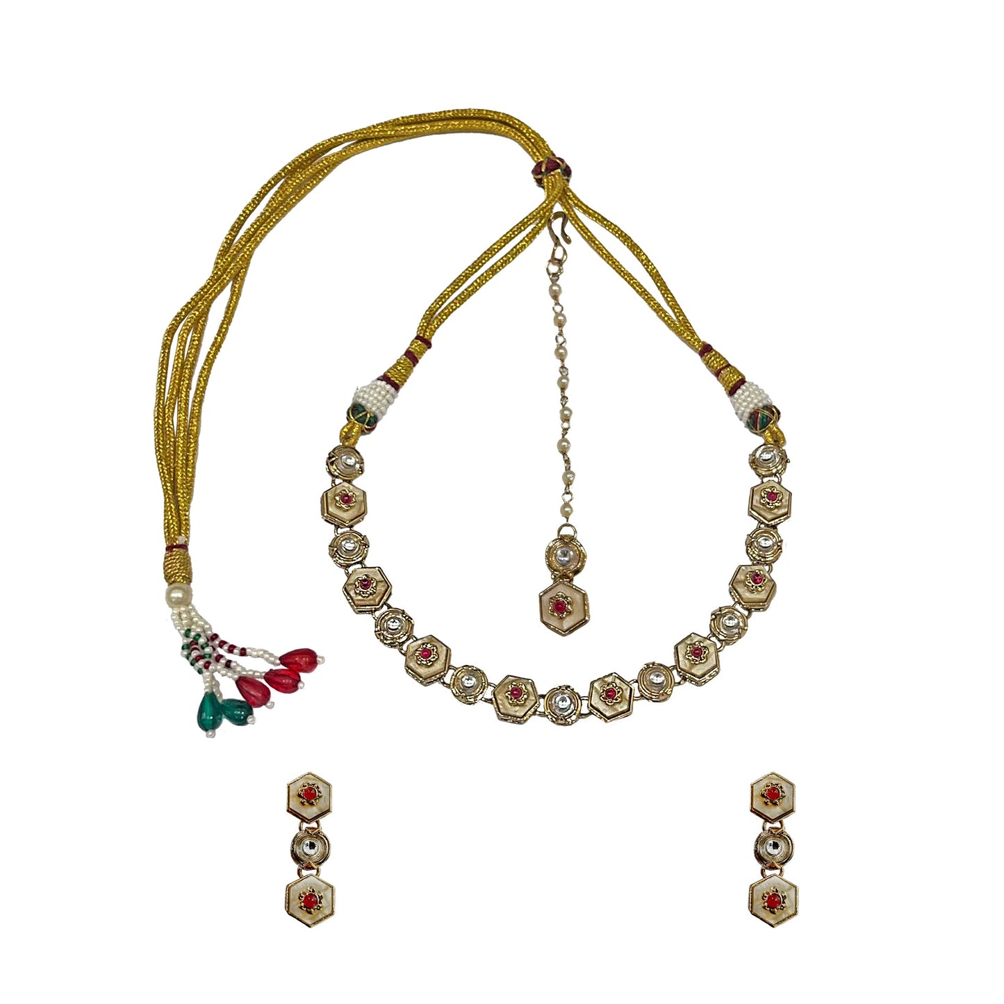 Suman Stone Choker Set