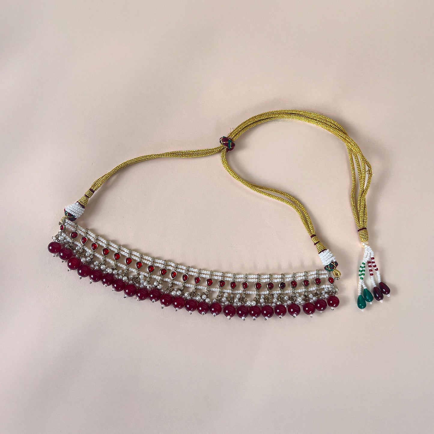 Kalindi Beaded Choker Set