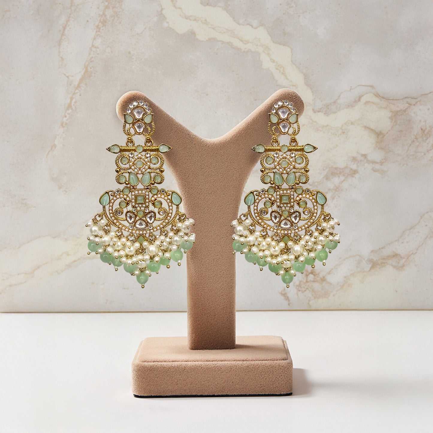 Preeti Chandlier Earrings