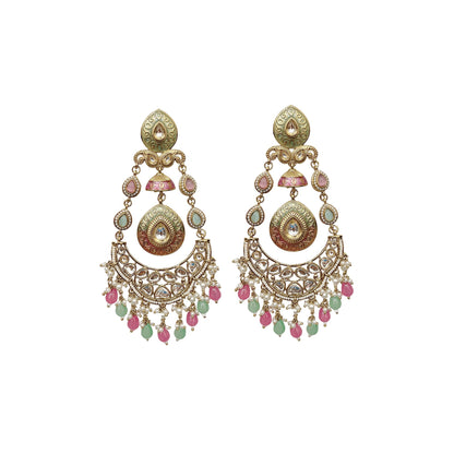 Mahima Statement Chandlier Earrings