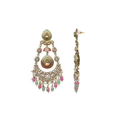 Mahima Statement Chandlier Earrings