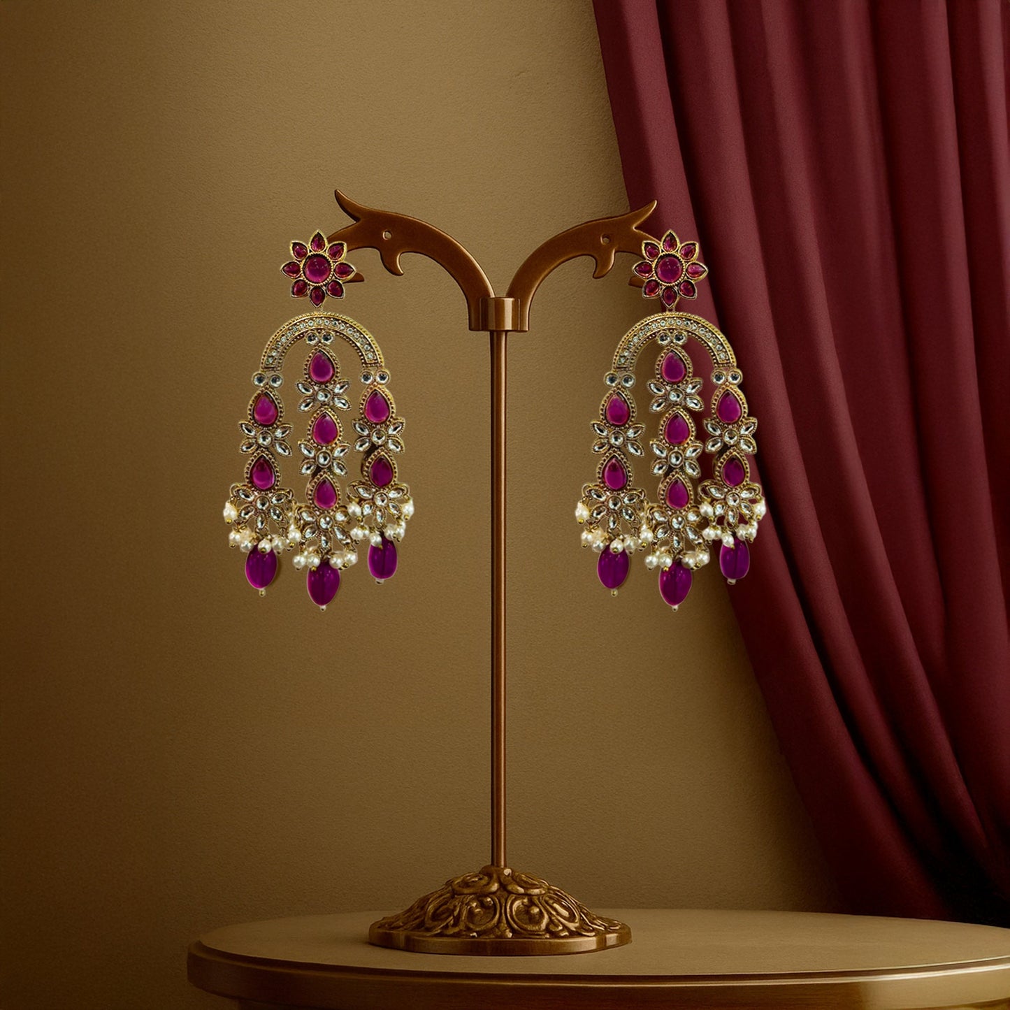 Nisa Dangler Earrings