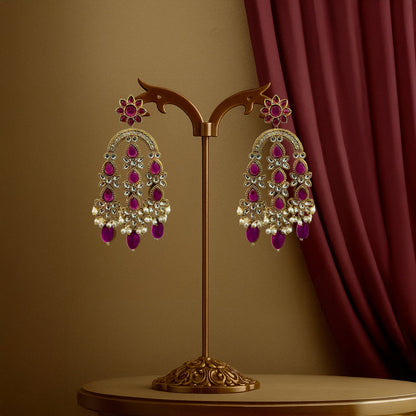 Nisa Dangler Earrings