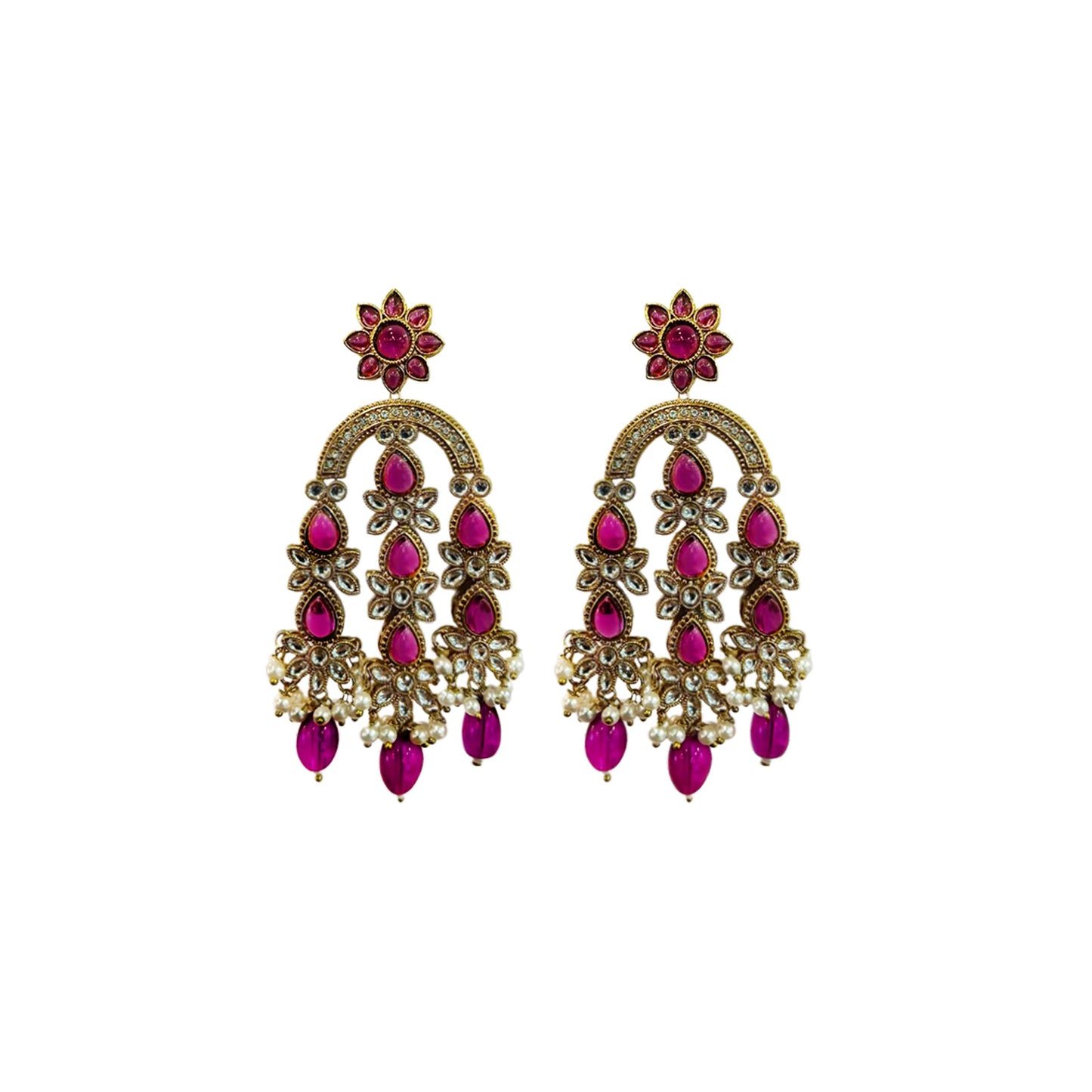 Nisa Dangler Earrings
