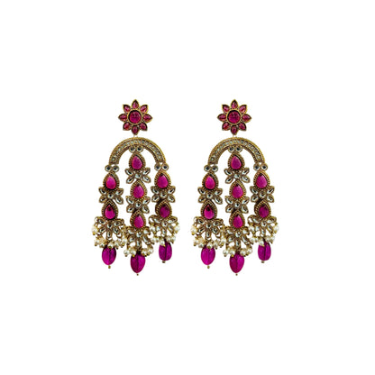 Nisa Dangler Earrings