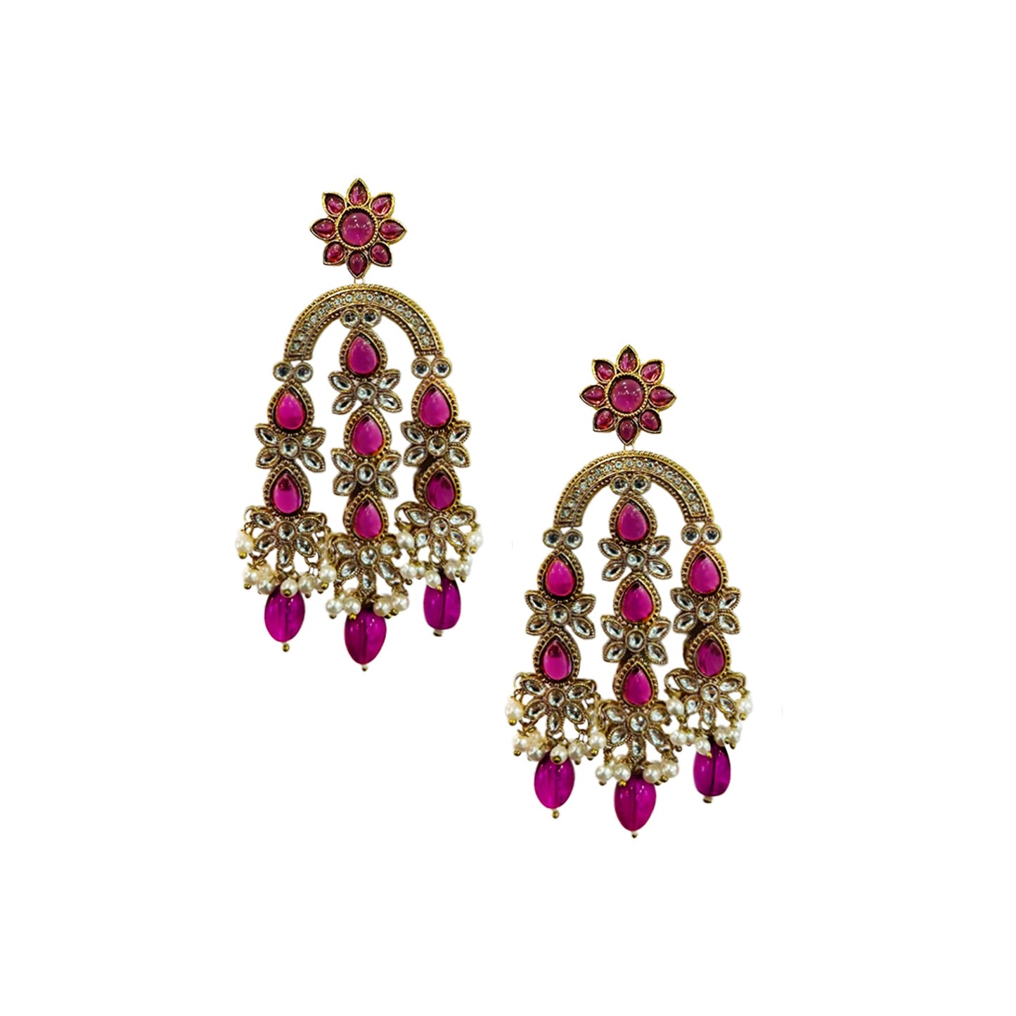Nisa Dangler Earrings