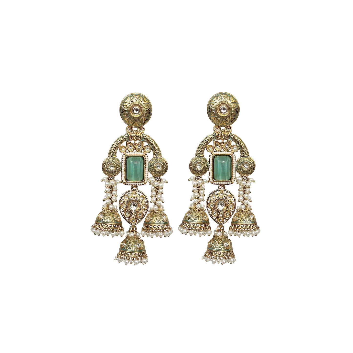 Sudha Statement Dangler Earrings