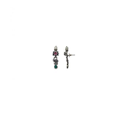 Shilpika Oxidised Necklace Set