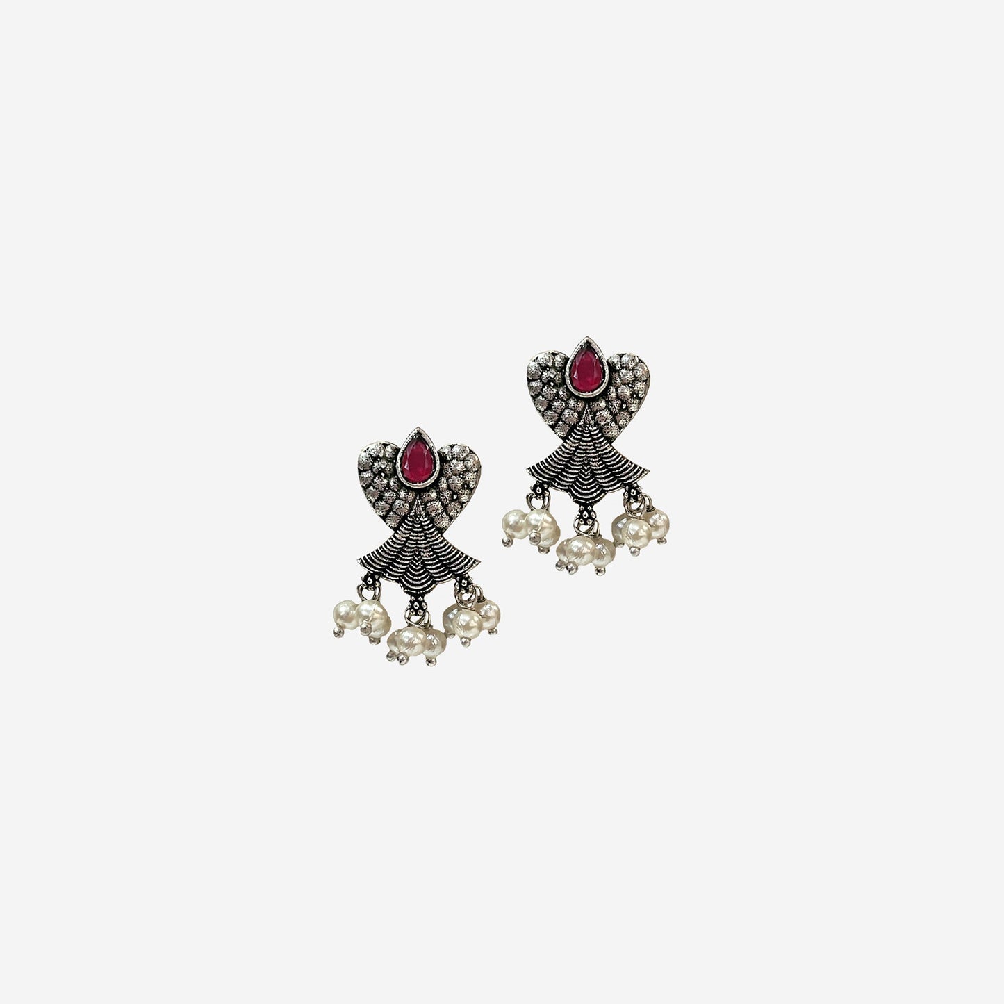 Dhara Oxidised Necklace Set