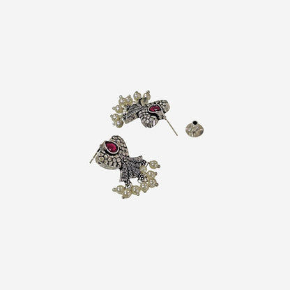 Dhara Oxidised Necklace Set
