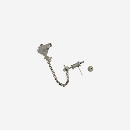 Patang Oxidised Silver Earcuff
