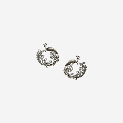 Neelashi oxidised Studs