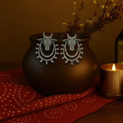 Gomika Oxidised Studs