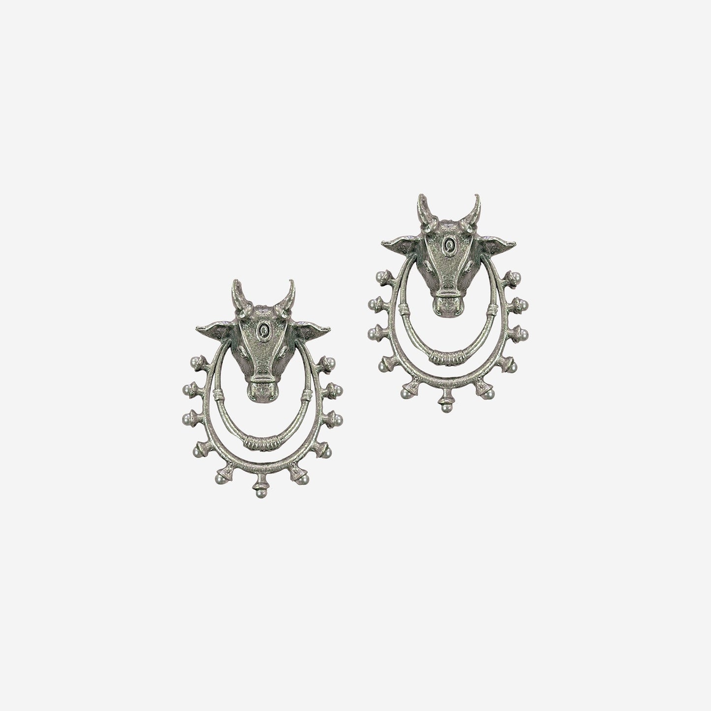 Gomika Oxidised Studs