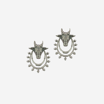 Gomika Oxidised Studs