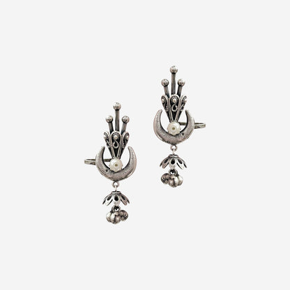 Chandra Oxidised Earcuff