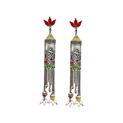 Aashiya Multi Aashiya Dangler Statement Earrings