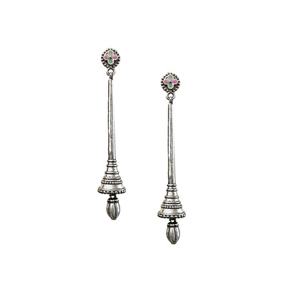 Jaanvi Oxidised Dangler Earrings
