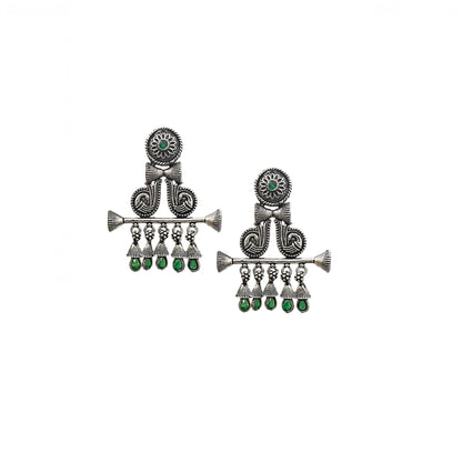 Naadya Oxidised Drop Earrings