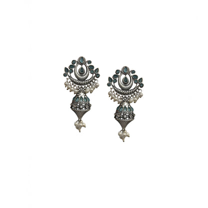 Megha Oxidised Dangler Earrings