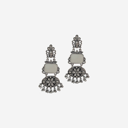 Harshita Oxidised Dangler Earrings