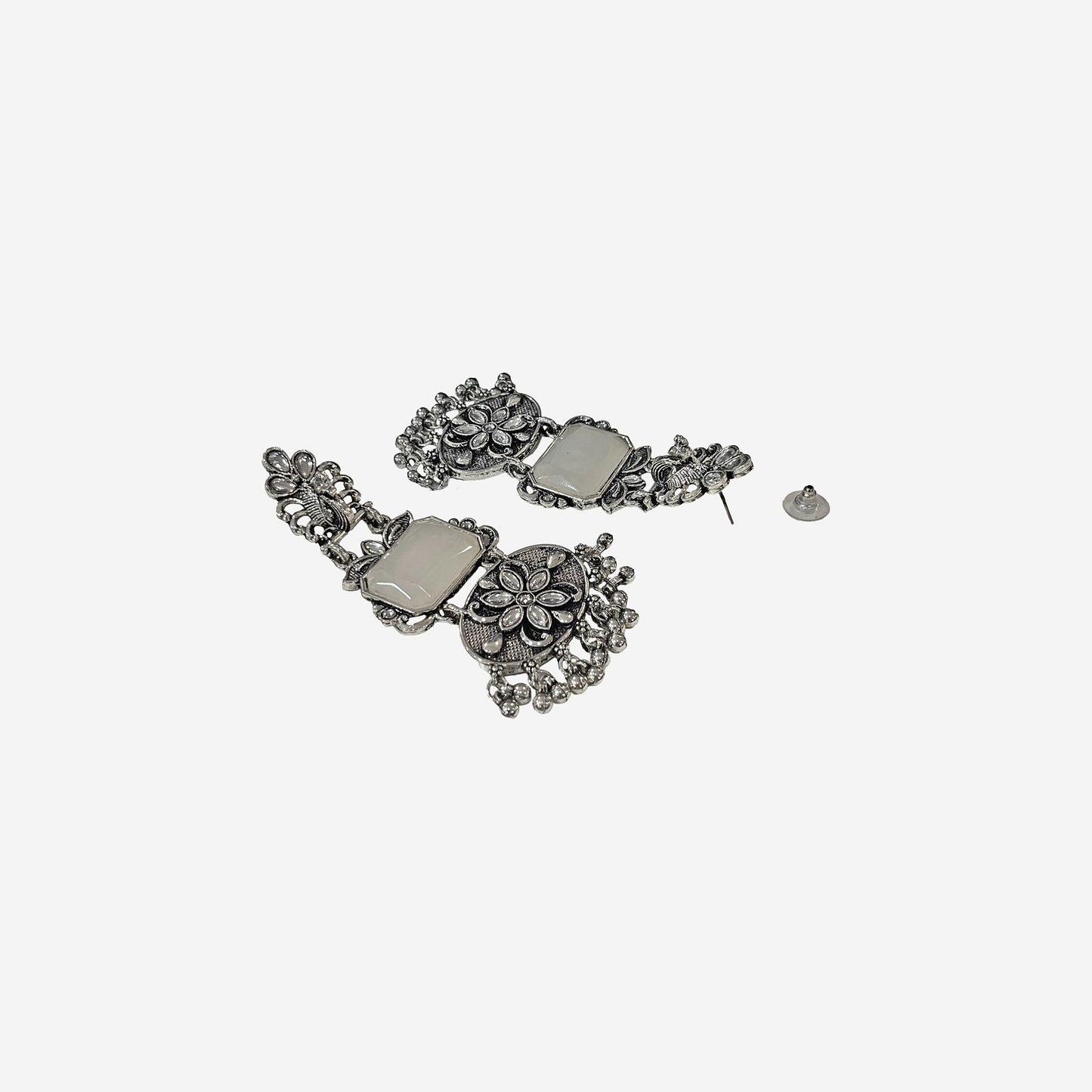 Harshita Oxidised Dangler Earrings