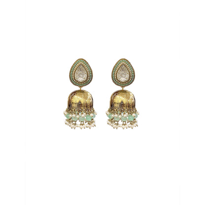 Kalakrith Milano Women Anaya Statement Jhumka Earrings