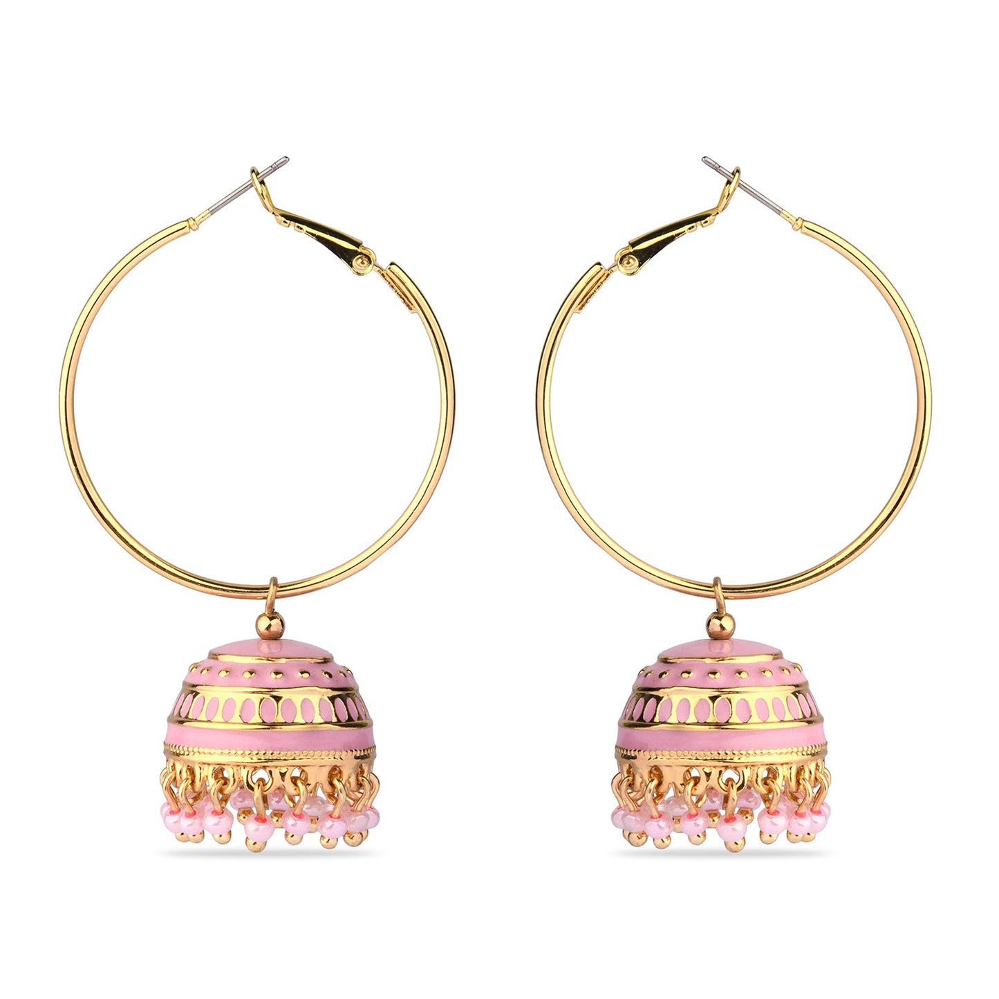 Pink Meenakari Enamel