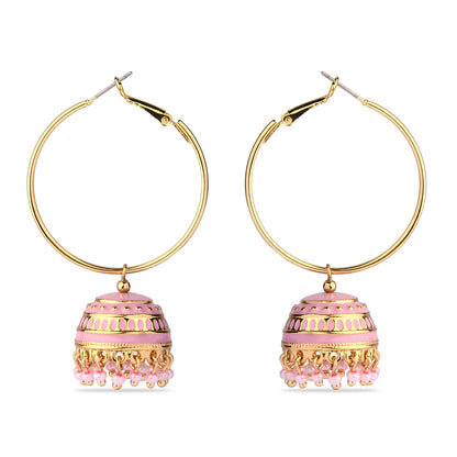 Pink Meenakari Enamel