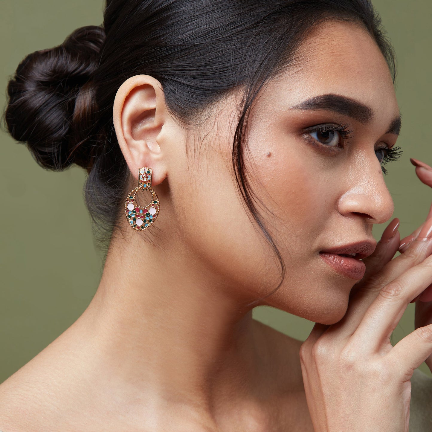 Multi-Color Short Drop