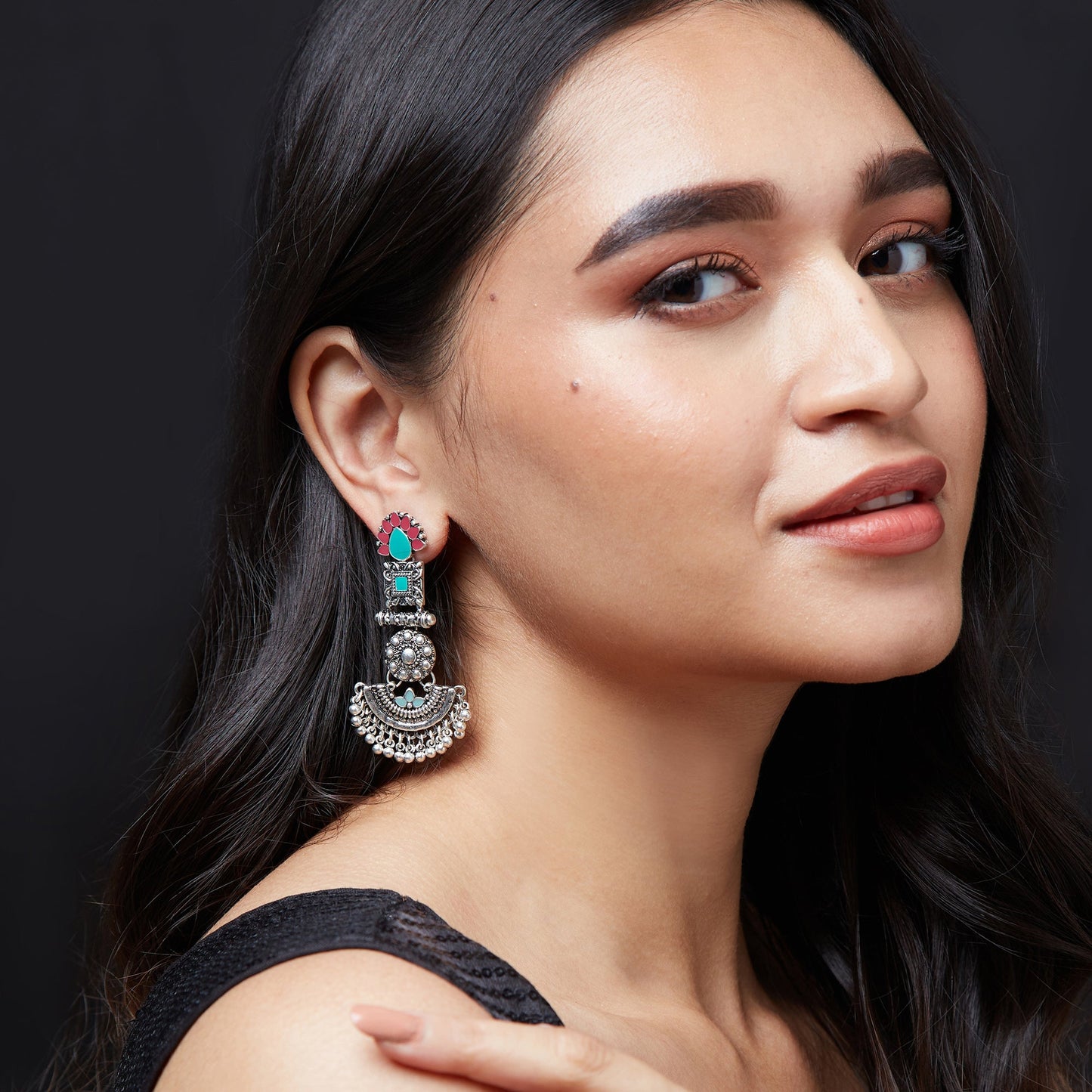 Royal Vintage Long Drop Earrings