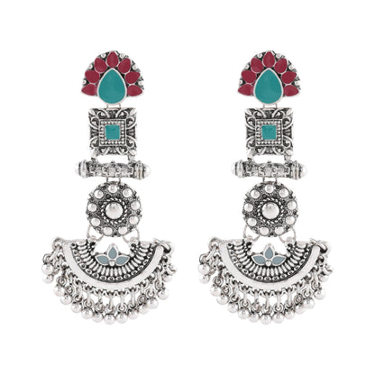 Royal Vintage Long Drop Earrings