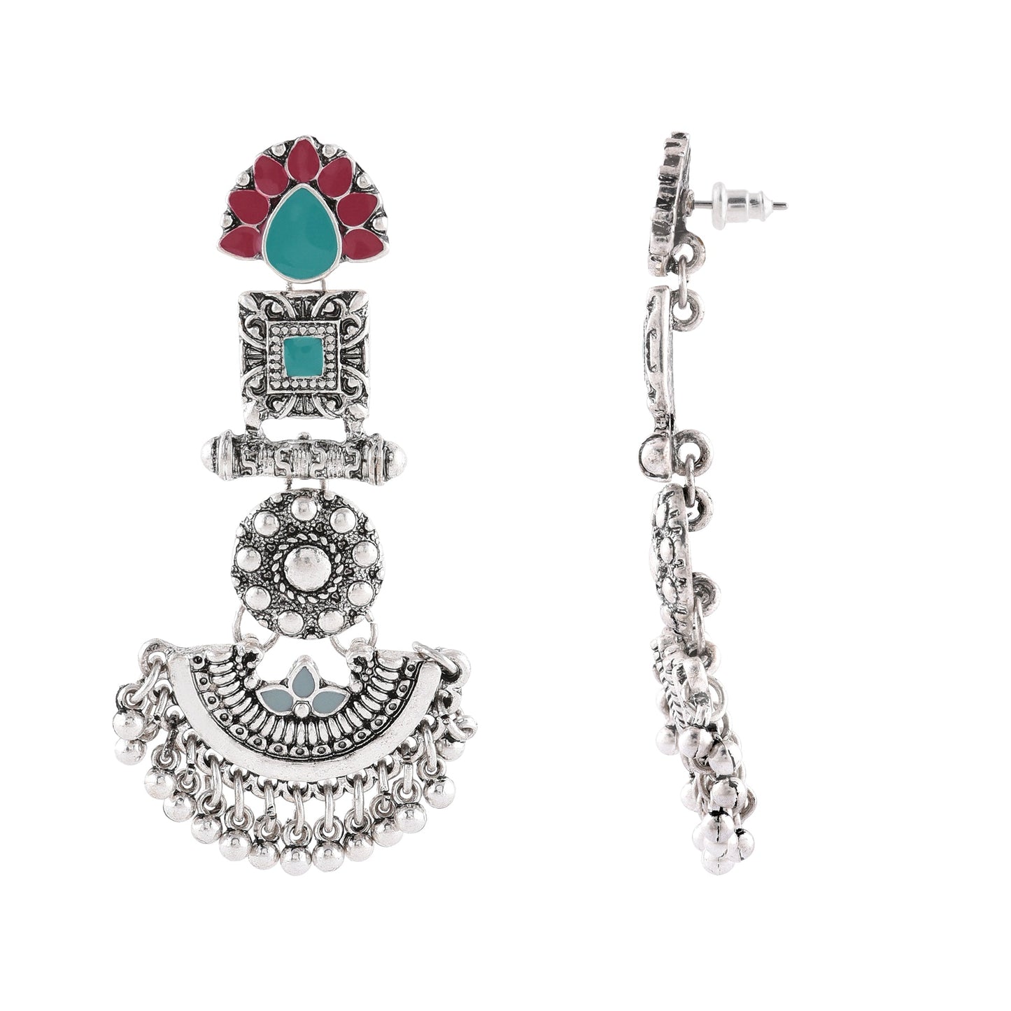 Royal Vintage Long Drop Earrings