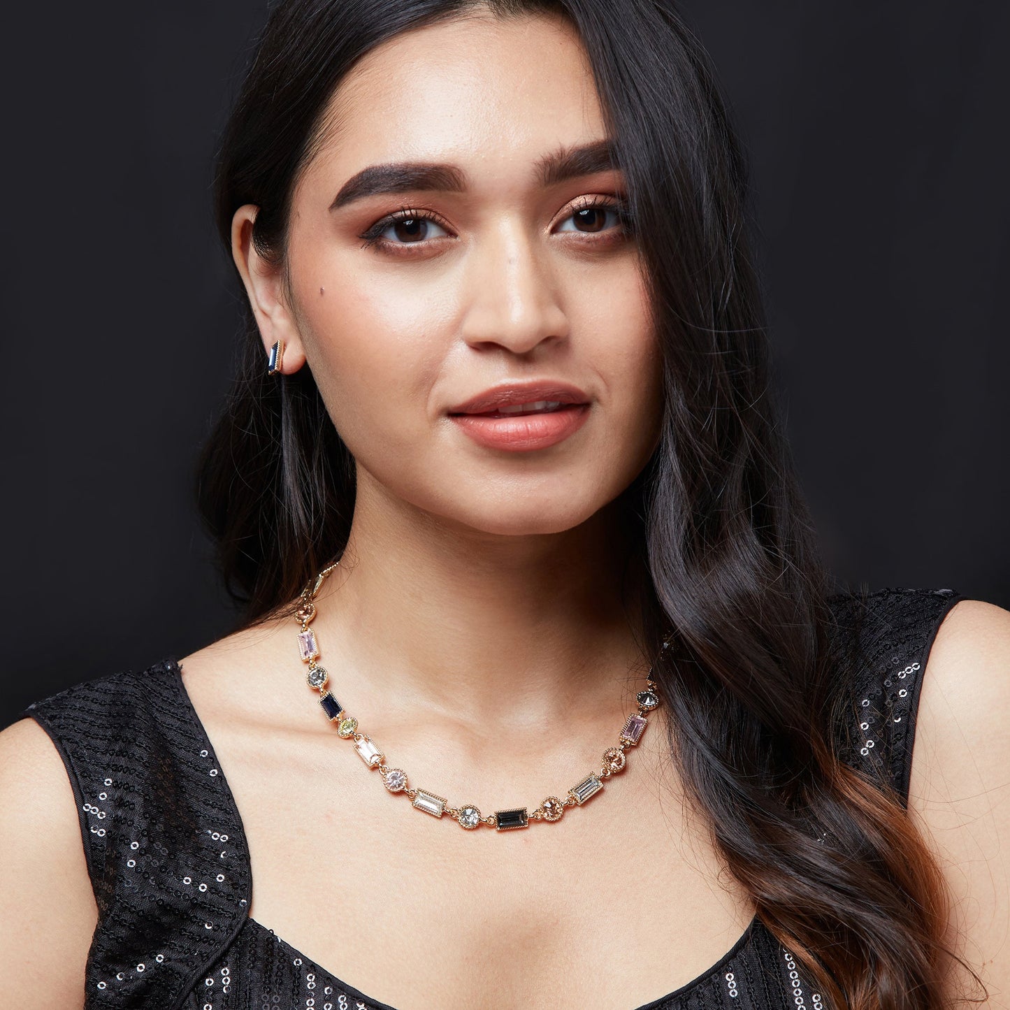 Geometric Multi Jewellery set