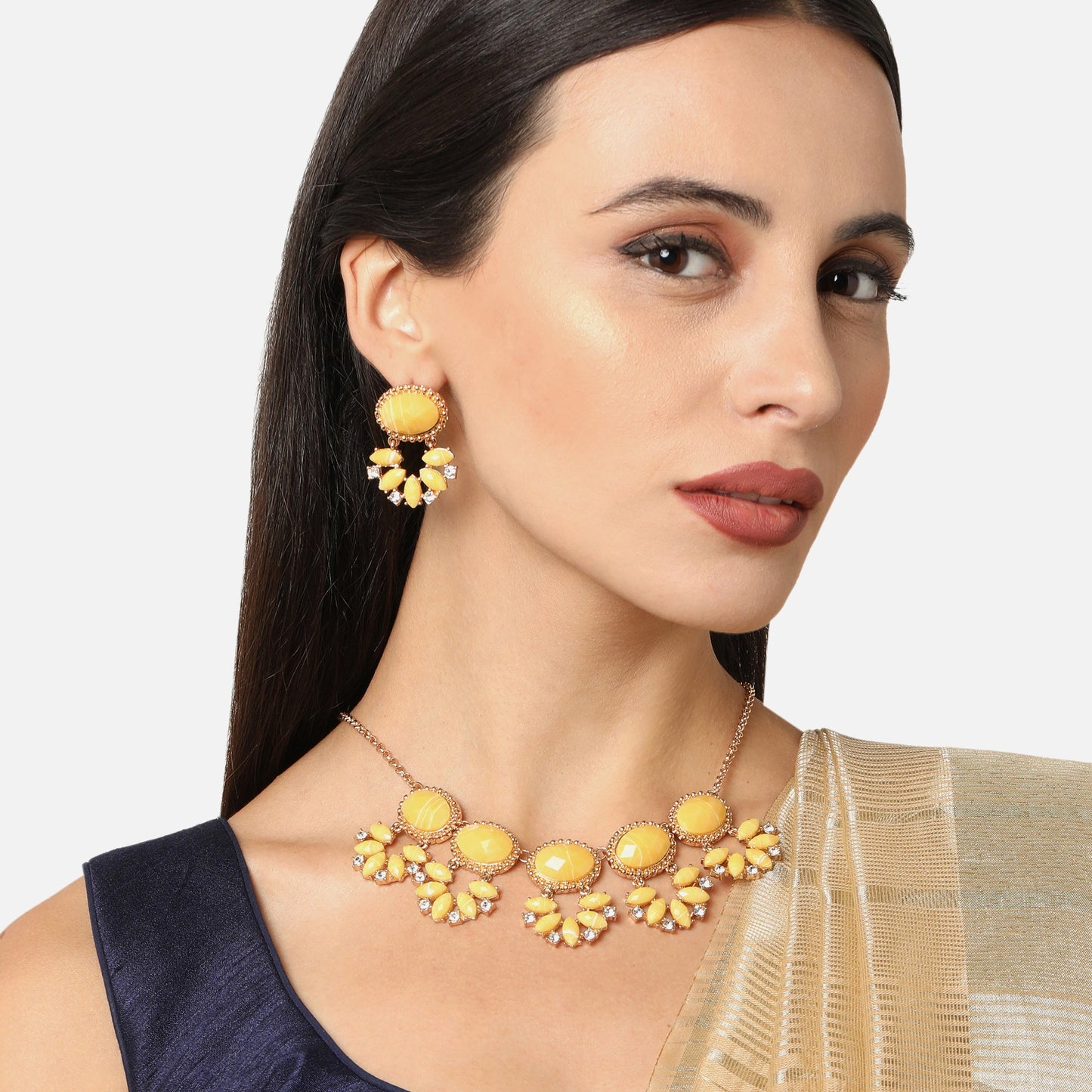 Yellow Jewelry Set
