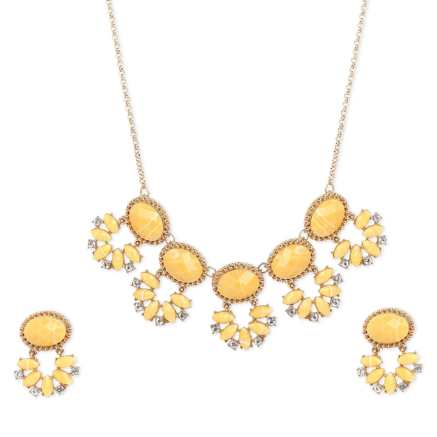 Yellow Jewelry Set
