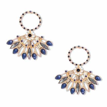 Navy Gold Jewelry Set